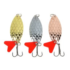 Блесна колеблющаяся, "Кристалл", 18гр, 3 цвета AZOR FISHING